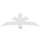 Ekena Millwork Davenport Architectural Grade PVC Gable Bracket, 72"W x 24"H x 6"D x 6"F, 8/12 Pitch GBP072X24X0606DAV00 - alternate 2